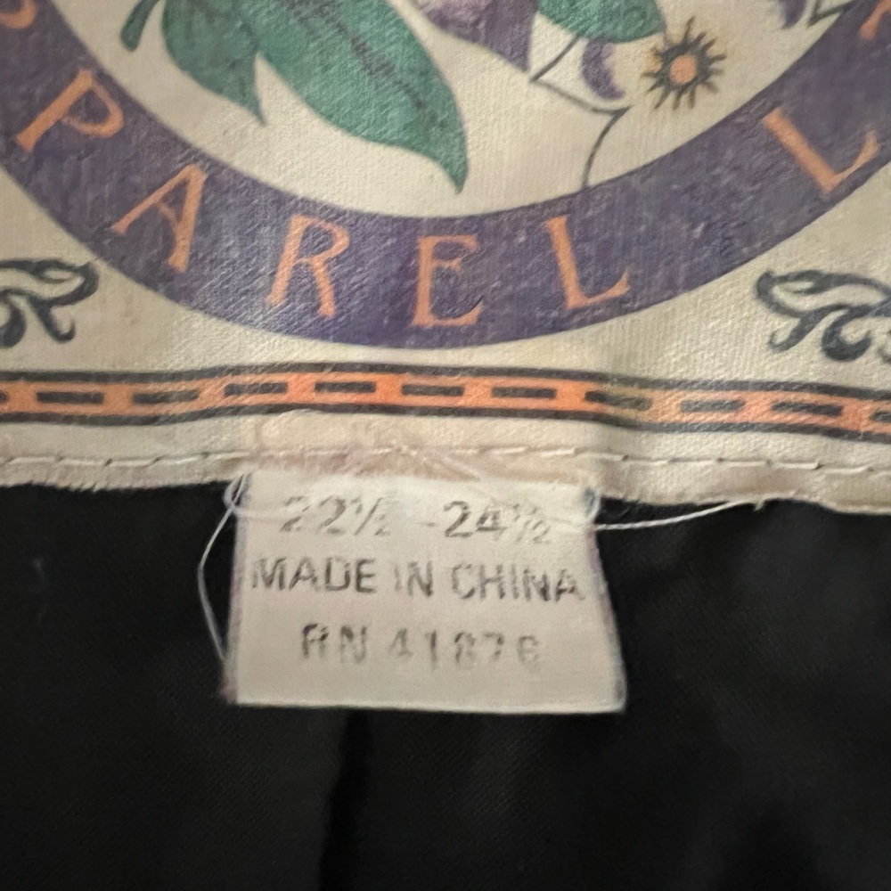 Vintage 80s 90s Patchwork Blockprint Bronton Appa… - image 7